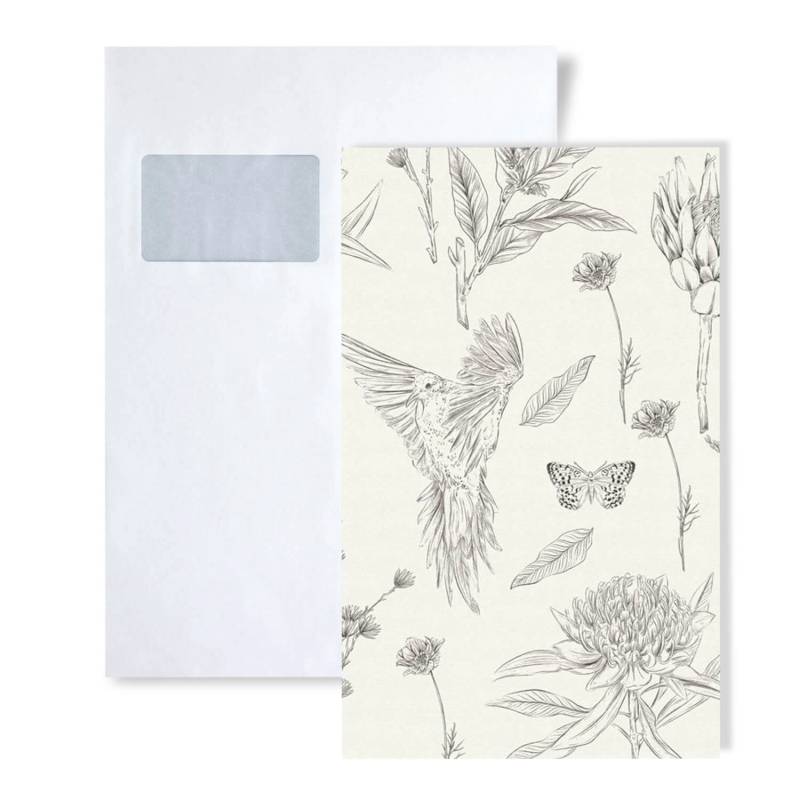 PROFHOME 1 MUSTERSTÜCK S-394292-GU DIN A4 MUSTER der Blumen Tapete PROFHOME 1 MUSTERSTÜCK S-394292-GU DIN A4 MUSTER der Blumen Tapete von Profhome