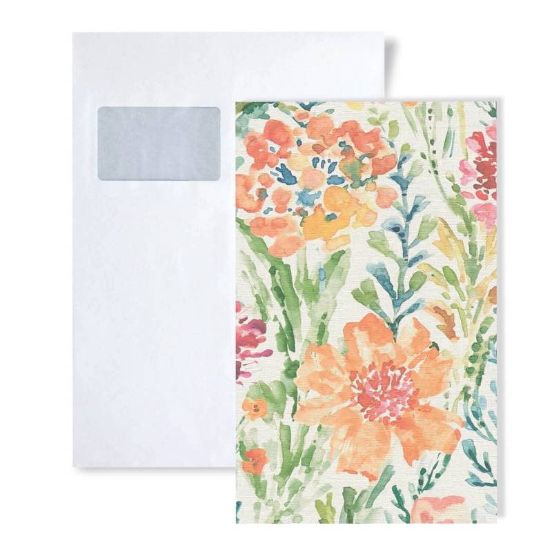 PROFHOME 1 MUSTERSTÜCK S-396951-GU DIN A4 MUSTER der Aquarell-Stil Tapete PROFHOME 1 MUSTERSTÜCK S-396951-GU DIN A4 MUSTER der Aquarell-Stil Tapete von Profhome