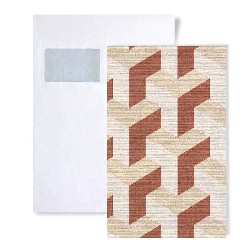 PROFHOME 1 MUSTERSTÜCK S-781503-GU DIN A4 MUSTER der Grafischen Tapete von Profhome