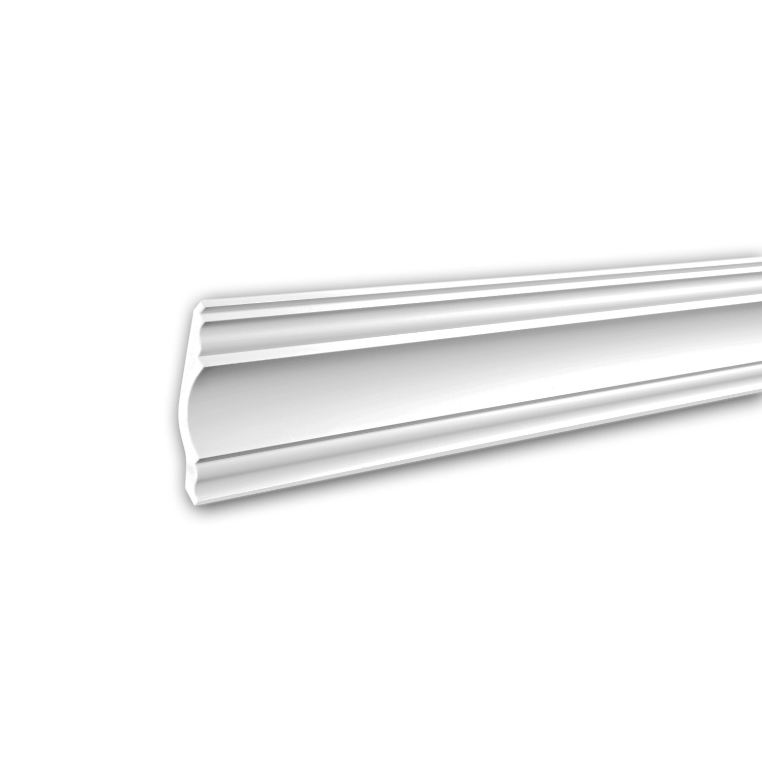 PROFHOME 150139F Flexible Eckleiste Stuckleiste aus Flexiblem Polyurethan 2 m 200 cm x 9,8 cm x 9,8 cm Weiß PROFHOME 150139F Flexible Eckleiste Stuckleiste aus Flexiblem Polyurethan 2 m 200 cm x 9,8 cm x 9,8 cm Weiß von Profhome