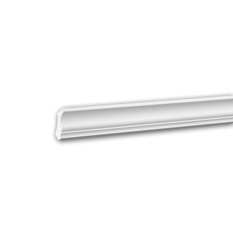 PROFHOME 150158F Flexible Eckleiste Stuckleiste aus Flexiblem Polyurethan 2 m 200 cm x 3,3 cm x 3,3 cm Weiß PROFHOME 150158F Flexible Eckleiste Stuckleiste aus Flexiblem Polyurethan 2 m 200 cm x 3,3 cm x 3,3 cm Weiß von Profhome