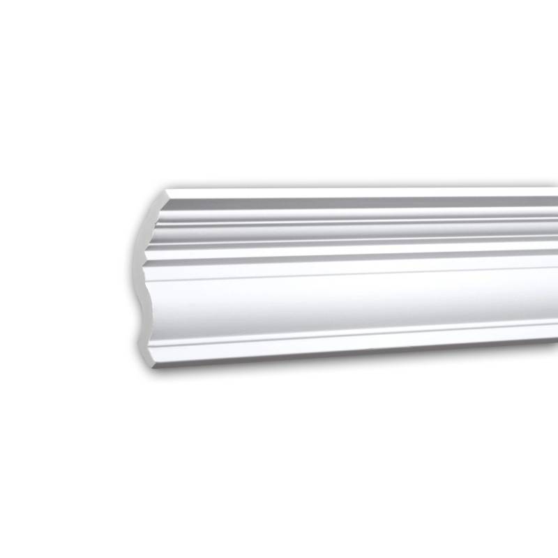 PROFHOME 150179 Eckleiste aus Polyurethan Deckenleiste Stuckleiste 2 m 200 cm x 8,1 cm x 7,7 cm Weiß PROFHOME 150179 Eckleiste aus Polyurethan Deckenleiste Stuckleiste 2 m 200 cm x 8,1 cm x 7,7 cm Weiß von Profhome