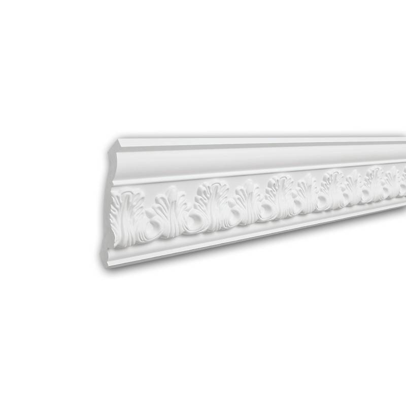 PROFHOME 150198 Eckleiste aus Polyurethan Deckenleiste Stuckleiste 2 m 200 cm x 9,2 cm x 8,8 cm Weiß PROFHOME 150198 Eckleiste aus Polyurethan Deckenleiste Stuckleiste 2 m 200 cm x 9,2 cm x 8,8 cm Weiß von Profhome