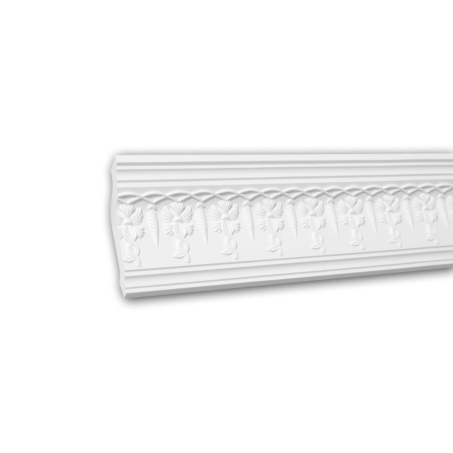 PROFHOME 150279 Eckleiste aus Polyurethan Deckenleiste Stuckleiste 2 m 200 cm x 8,1 cm x 10,3 cm Weiß PROFHOME 150279 Eckleiste aus Polyurethan Deckenleiste Stuckleiste 2 m 200 cm x 8,1 cm x 10,3 cm Weiß von Profhome