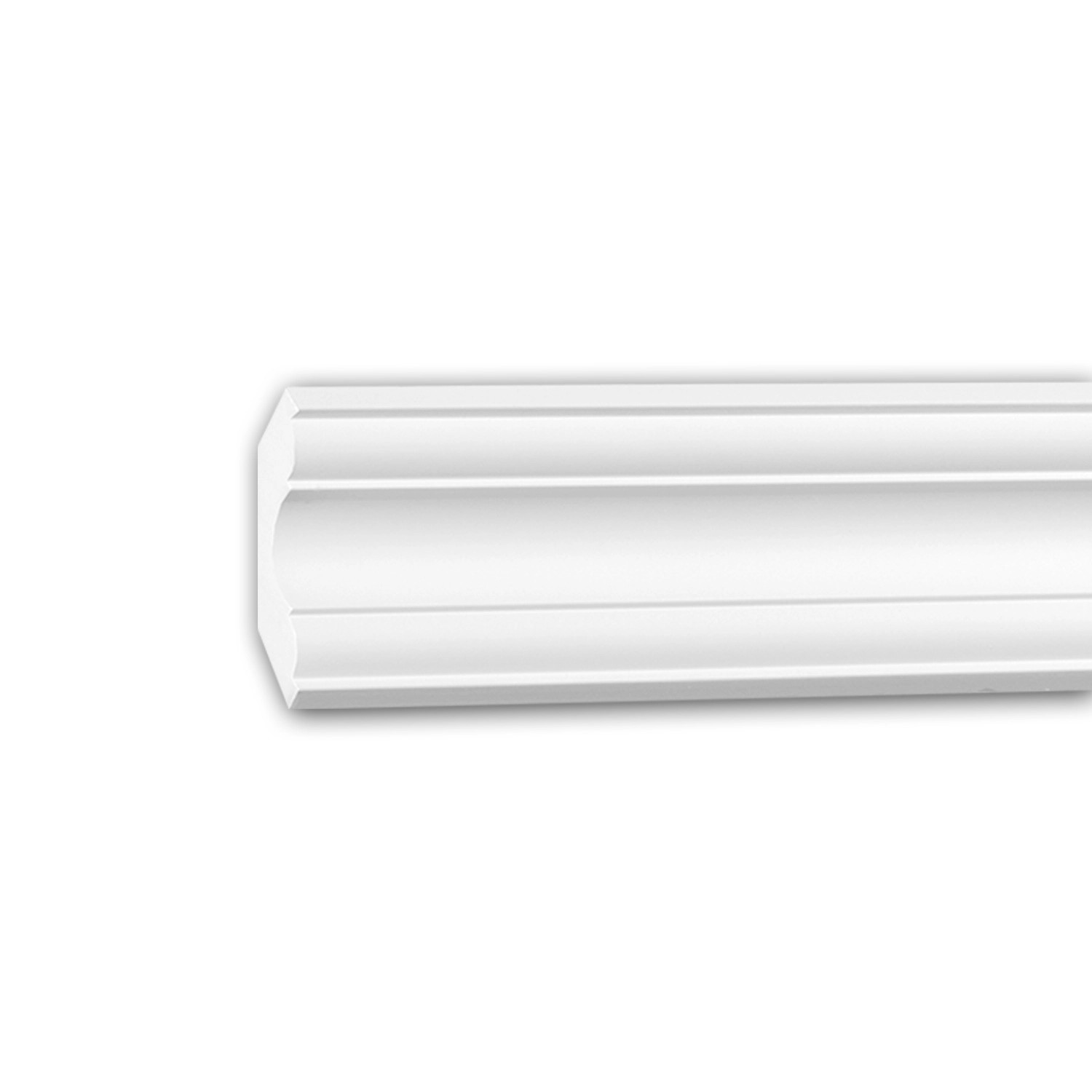 PROFHOME 150294F Flexible Eckleiste Stuckleiste aus Flexiblem Polyurethan 2 m 200 cm x 4,3 cm x 4,3 cm Weiß PROFHOME 150294F Flexible Eckleiste Stuckleiste aus Flexiblem Polyurethan 2 m 200 cm x 4,3 cm x 4,3 cm Weiß von Profhome