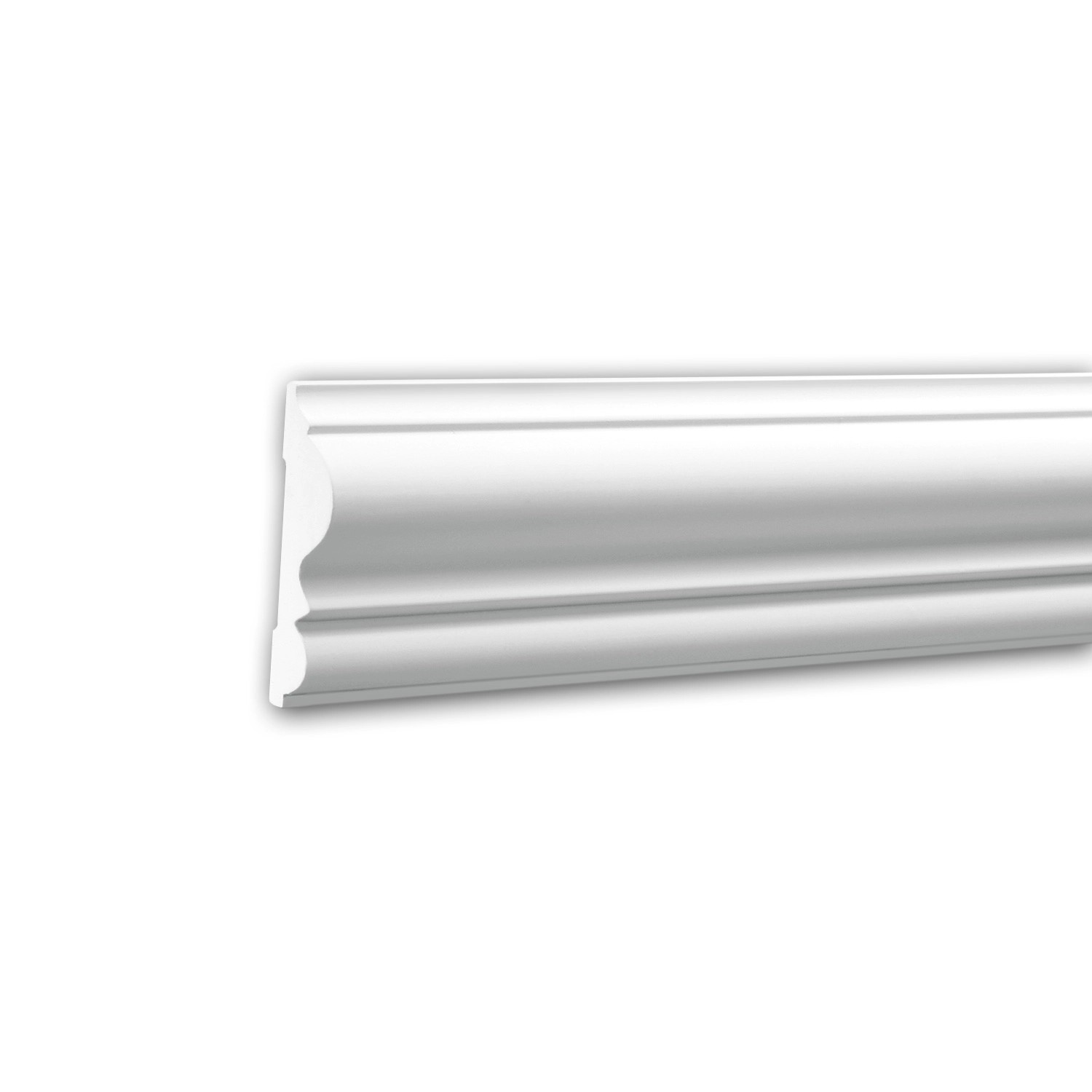 PROFHOME 151303 Wand- und Friesleiste Stuckleiste Zierleiste Wandleiste 2 m 200 cm x 1,9 cm x 8,2 cm Weiß PROFHOME 151303 Wand- und Friesleiste Stuckleiste Zierleiste Wandleiste 2 m 200 cm x 1,9 cm x 8,2 cm Weiß von Profhome