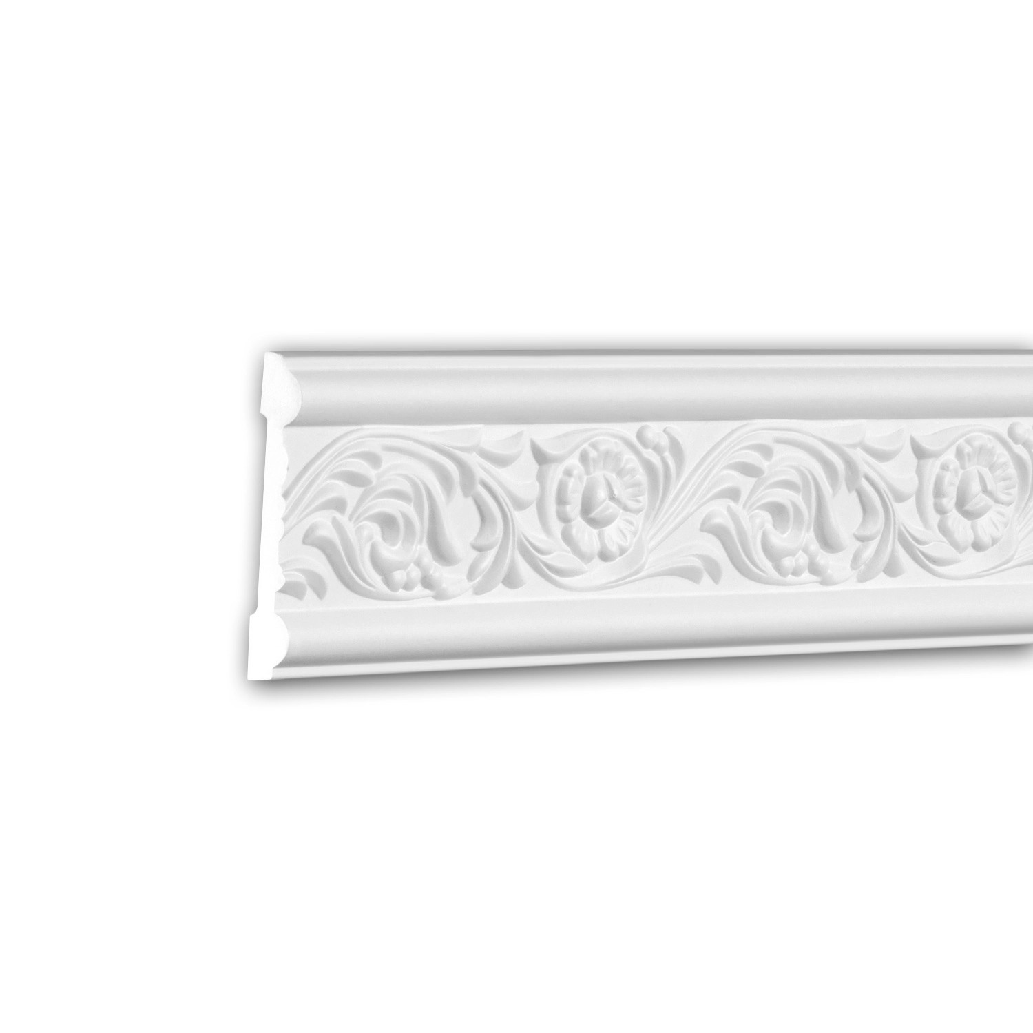 PROFHOME 151337 Wand- und Friesleiste Stuckleiste Zierleiste Wandleiste 2 m 200 cm x 1,4 cm x 7,8 cm Weiß PROFHOME 151337 Wand- und Friesleiste Stuckleiste Zierleiste Wandleiste 2 m 200 cm x 1,4 cm x 7,8 cm Weiß von Profhome