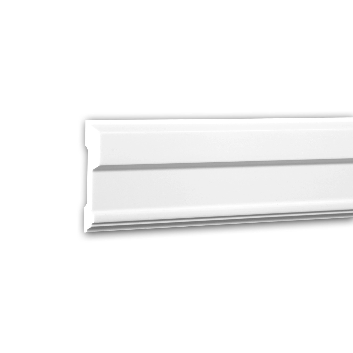 PROFHOME 151344 Wand- und Friesleiste Stuckleiste Zierleiste Wandleiste 2 m 200 cm x 1,8 cm x 9 cm Weiß PROFHOME 151344 Wand- und Friesleiste Stuckleiste Zierleiste Wandleiste 2 m 200 cm x 1,8 cm x 9 cm Weiß von Profhome