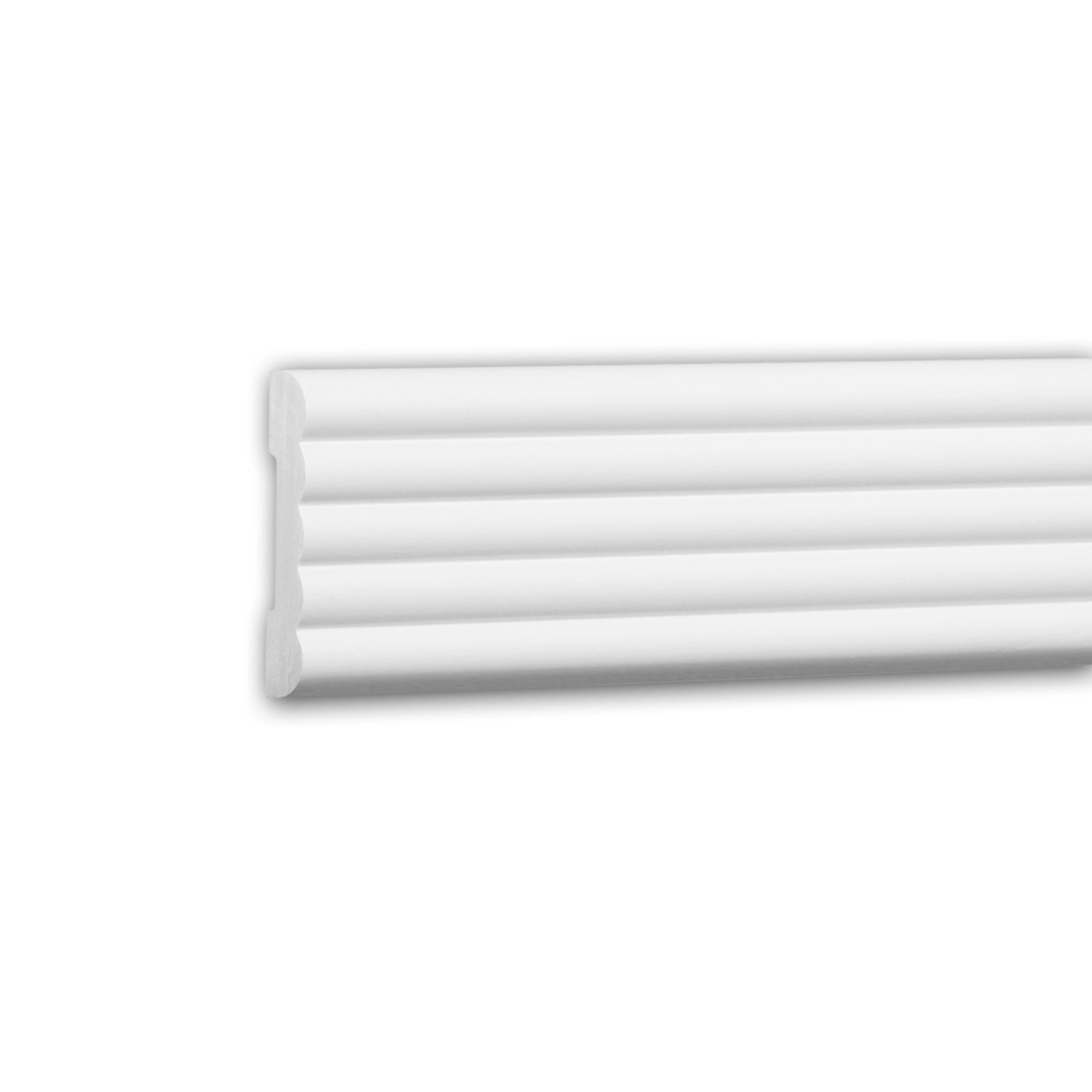 PROFHOME 151356 Wand- und Friesleiste Stuckleiste Zierleiste Friesleiste 2 m 200 cm x 0,9 cm x 4,8 cm Weiß PROFHOME 151356 Wand- und Friesleiste Stuckleiste Zierleiste Friesleiste 2 m 200 cm x 0,9 cm x 4,8 cm Weiß von Profhome