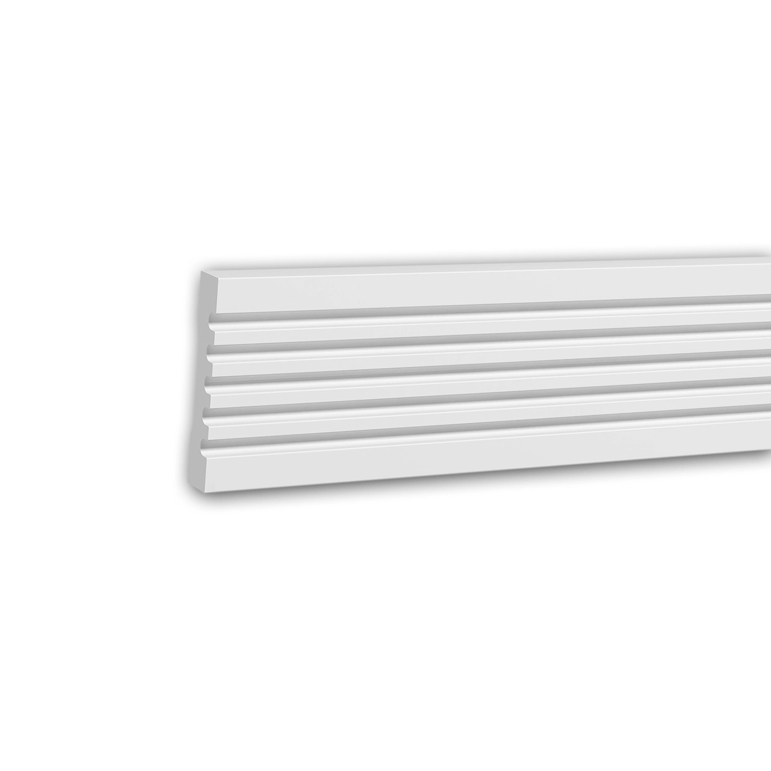 PROFHOME 151370 Wand- und Friesleiste Stuckleiste Zierleiste Friesleiste 2 m 200 cm x 1,5 cm x 7,5 cm Weiß PROFHOME 151370 Wand- und Friesleiste Stuckleiste Zierleiste Friesleiste 2 m 200 cm x 1,5 cm x 7,5 cm Weiß von Profhome