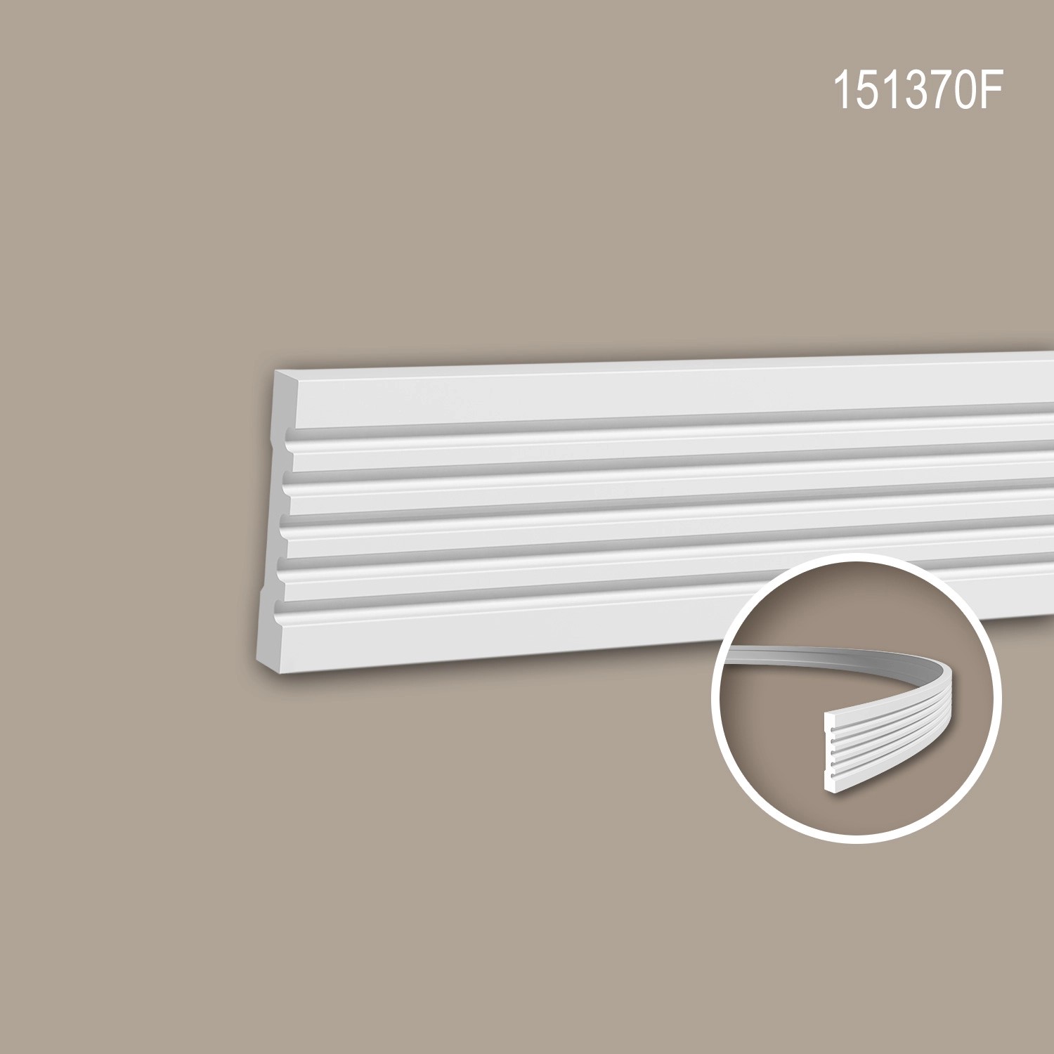 PROFHOME 151370F Flexible Wand- und Friesleiste Stuckleiste Zierleiste 2 m 200 cm x 1,5 cm x 7,5 cm Weiß PROFHOME 151370F Flexible Wand- und Friesleiste Stuckleiste Zierleiste 2 m 200 cm x 1,5 cm x 7,5 cm Weiß von Profhome