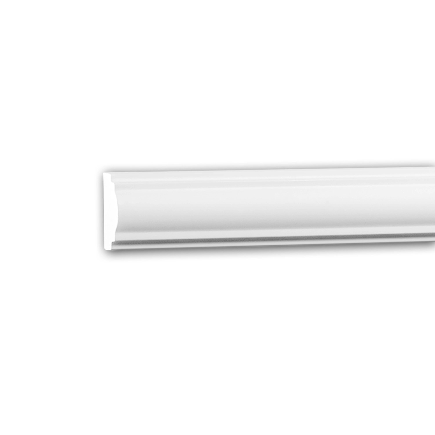 PROFHOME 151379F Flexible Wand- und Friesleiste Stuckleiste Zierleiste 2 m 200 cm x 1,3 cm x 3,0 cm Weiß PROFHOME 151379F Flexible Wand- und Friesleiste Stuckleiste Zierleiste 2 m 200 cm x 1,3 cm x 3,0 cm Weiß von Profhome
