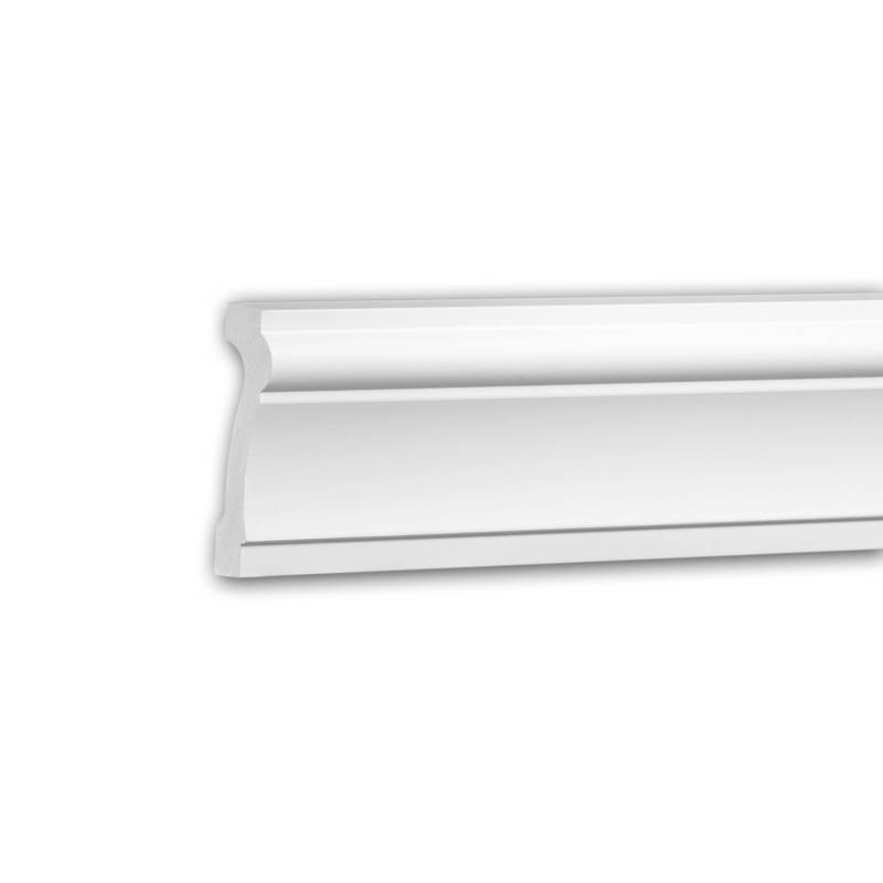PROFHOME 151383 Wand- und Friesleiste Stuckleiste Zierleiste Friesleiste 2 m 200 cm x 2,2 cm x 7,5 cm Weiß PROFHOME 151383 Wand- und Friesleiste Stuckleiste Zierleiste Friesleiste 2 m 200 cm x 2,2 cm x 7,5 cm Weiß von Profhome
