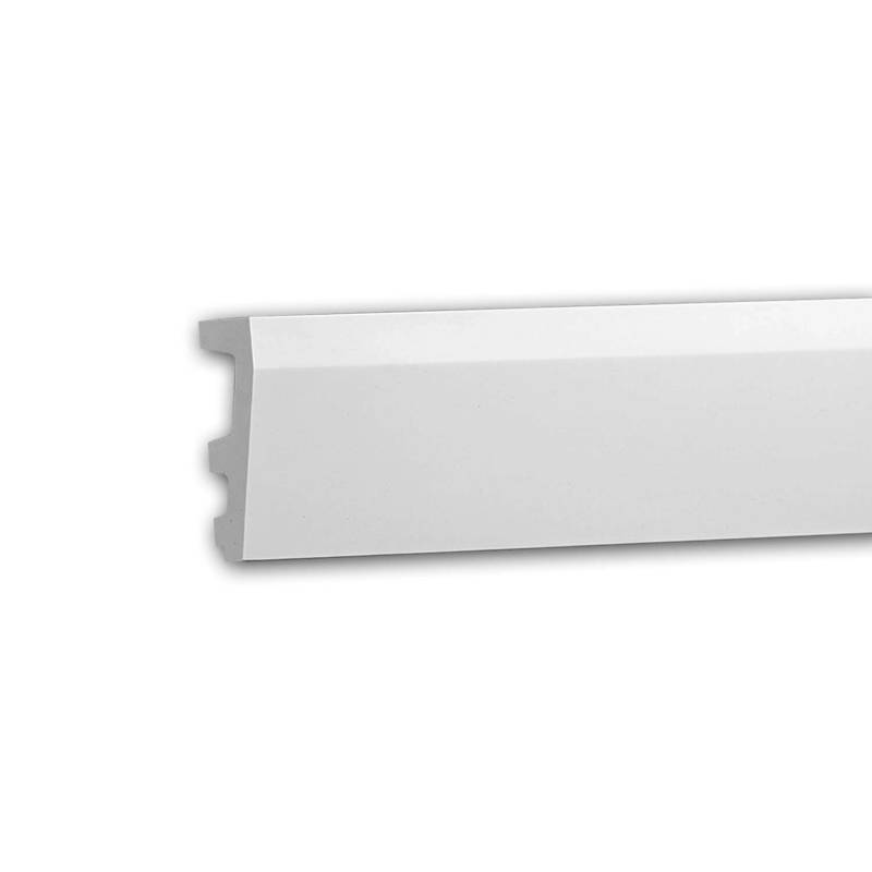 PROFHOME 151388 Wandleiste Friesleiste Fensterumrandung Stuckleiste 2 m 200 cm x 2,5 cm x 9 cm Weiß PROFHOME 151388 Wandleiste Friesleiste Fensterumrandung Stuckleiste 2 m 200 cm x 2,5 cm x 9 cm Weiß von Profhome