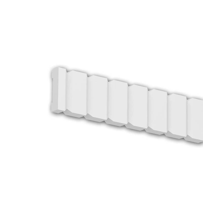 PROFHOME 151819 Wandleiste Friesleiste Zierleiste Stuckleiste 2,007 m 200,7 cm x 2,5 cm x 10 cm Weiß PROFHOME 151819 Wandleiste Friesleiste Zierleiste Stuckleiste 2,007 m 200,7 cm x 2,5 cm x 10 cm Weiß von Profhome
