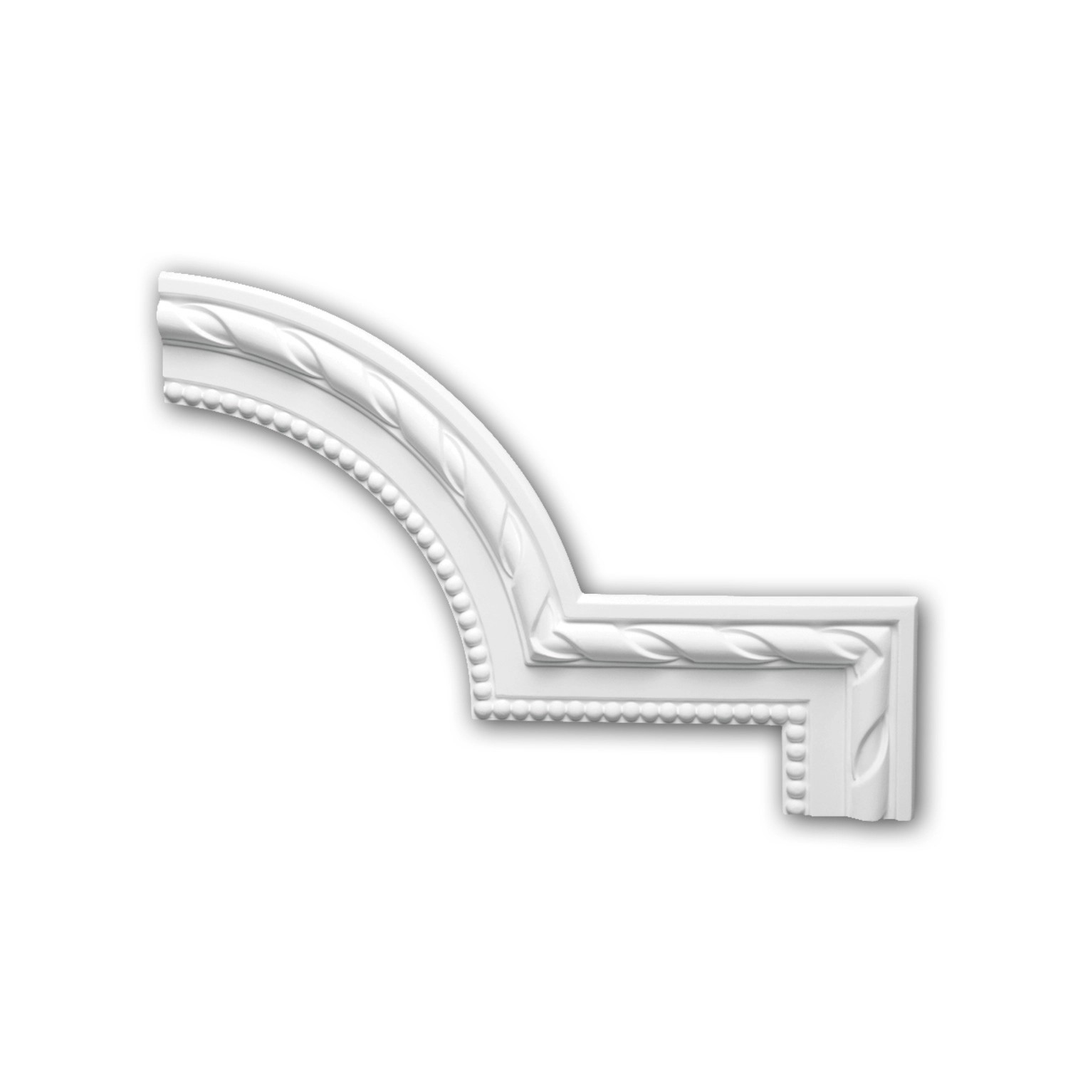 PROFHOME 152296 Eckelement für Wandleiste Zierelement dekoratives Element 39 cm x 27 cm x 1,9 cm Weiß PROFHOME 152296 Eckelement für Wandleiste Zierelement dekoratives Element 39 cm x 27 cm x 1,9 cm Weiß von Profhome