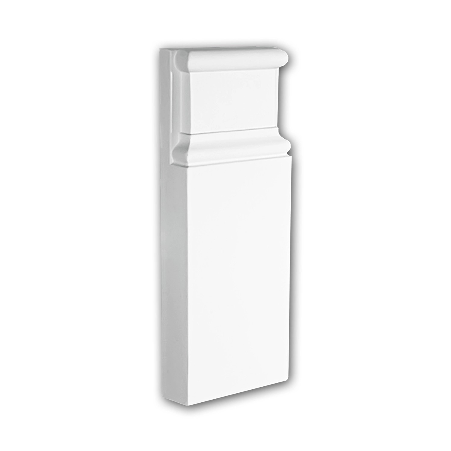 PROFHOME 154010 Zierelement Türumrandung Stuckdekor aus Polyurethan 9,5 cm x 25,0 cm x 3,1 cm Weiß PROFHOME 154010 Zierelement Türumrandung Stuckdekor aus Polyurethan 9,5 cm x 25,0 cm x 3,1 cm Weiß von Profhome