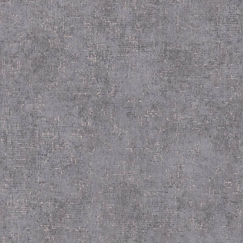 PROFHOME 380891-GU Ton-in-Ton Tapete Uni Matt Grau Bronze Schwarz 0,53 m x 10,05 m 5,33 m2 Grau von Profhome