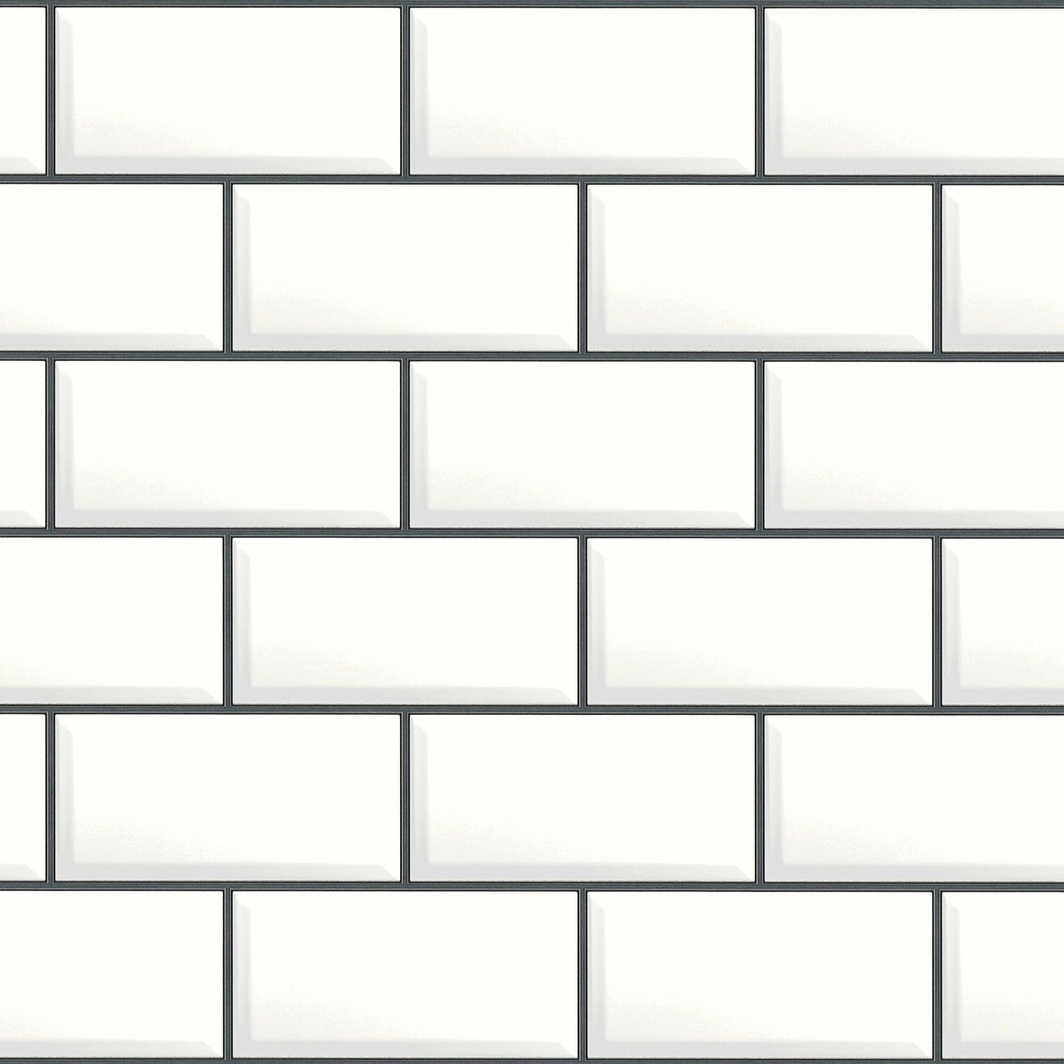PROFHOME 383572-GU Stein Kacheln Tapete Design glänzend Weiß Schwarz 0,53 m x 10,05 m 5,33 m2 Weiß PROFHOME 383572-GU Stein Kacheln Tapete Design glänzend Weiß Schwarz 0,53 m x 10,05 m 5,33 m2 Weiß von Profhome