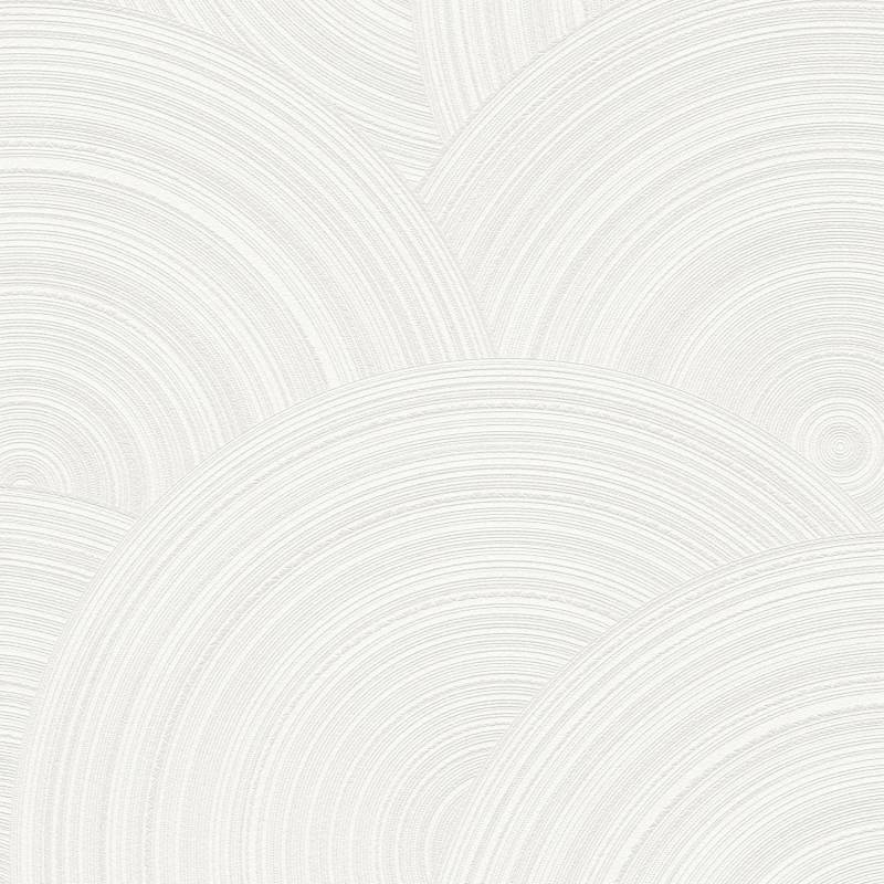 PROFHOME 386961-GU 3D Tapete Grafisch glitzernd Weiß Perl-Weiß 0,53 m x 10,05 m 5,33 m2 Weiß von Profhome