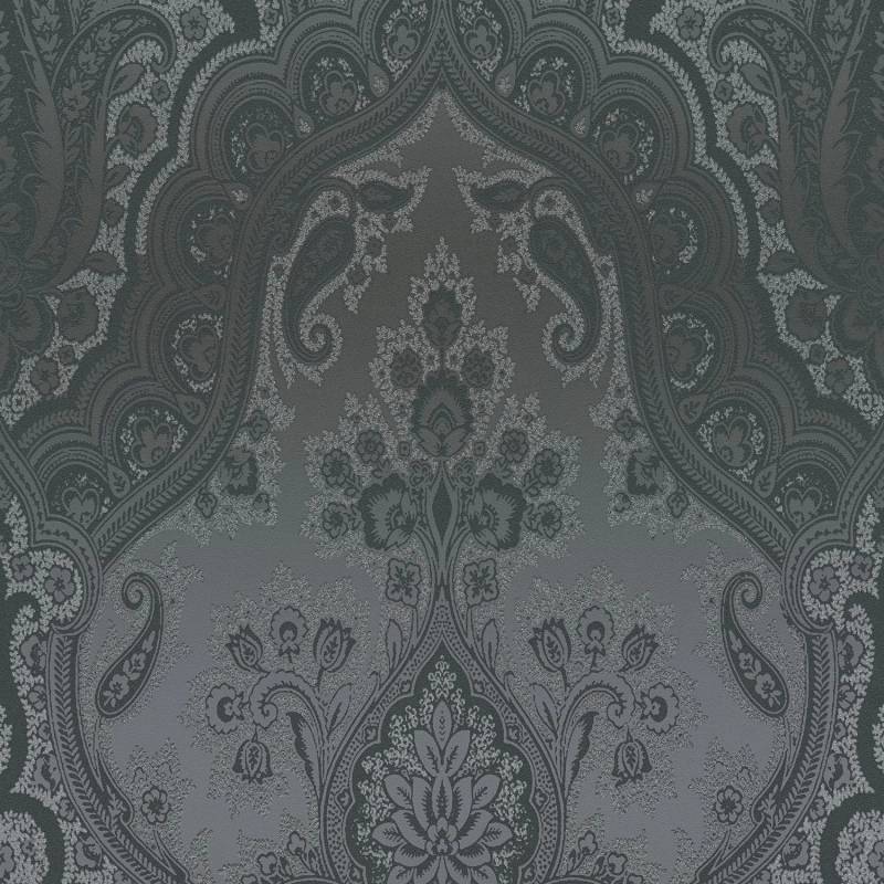 PROFHOME 387085-GU Barock Tapete Paisley glitzernd Schwarz Grau Gold 0,53 m x 10,05 m 5,33 m2 Schwarz PROFHOME 387085-GU Barock Tapete Paisley glitzernd Schwarz Grau Gold 0,53 m x 10,05 m 5,33 m2 Schwarz von Profhome