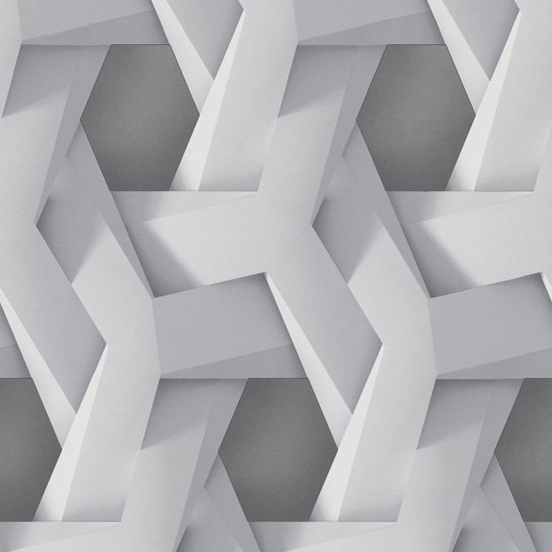 PROFHOME 387212-GU 3D Tapete Grafisch Matt Grau hell-Grau 0,53 m x 10,05 m 5,33 m2 Grau PROFHOME 387212-GU 3D Tapete Grafisch Matt Grau hell-Grau 0,53 m x 10,05 m 5,33 m2 Grau von Profhome