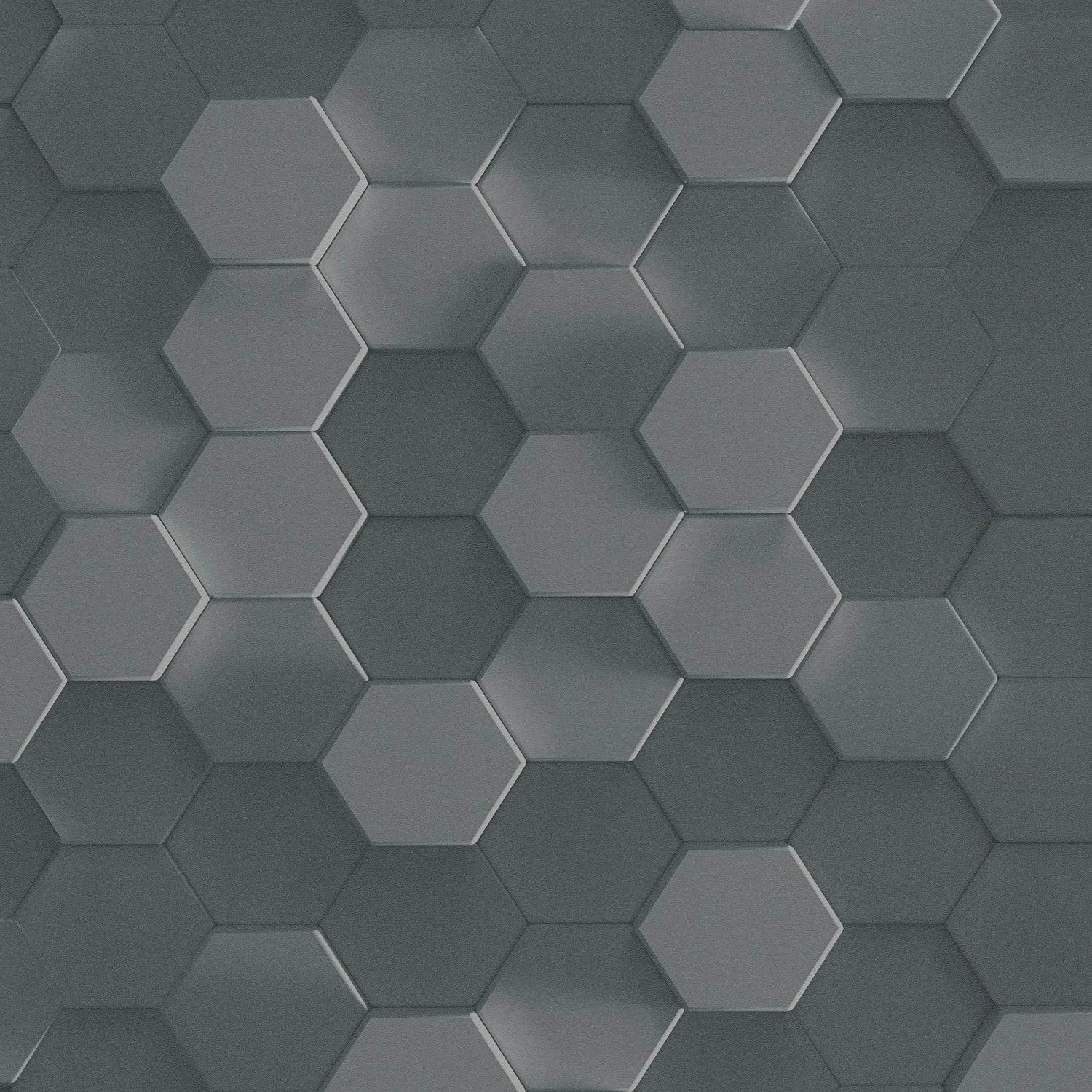 PROFHOME 387233-GU Küchen Bad Tapete Kachelmuster Anthrazit Schwarz Grau 0,53 m x 10,05 m 5,33 m2 Anthrazit PROFHOME 387233-GU Küchen Bad Tapete Kachelmuster Anthrazit Schwarz Grau 0,53 m x 10,05 m 5,33 m2 Anthrazit von Profhome