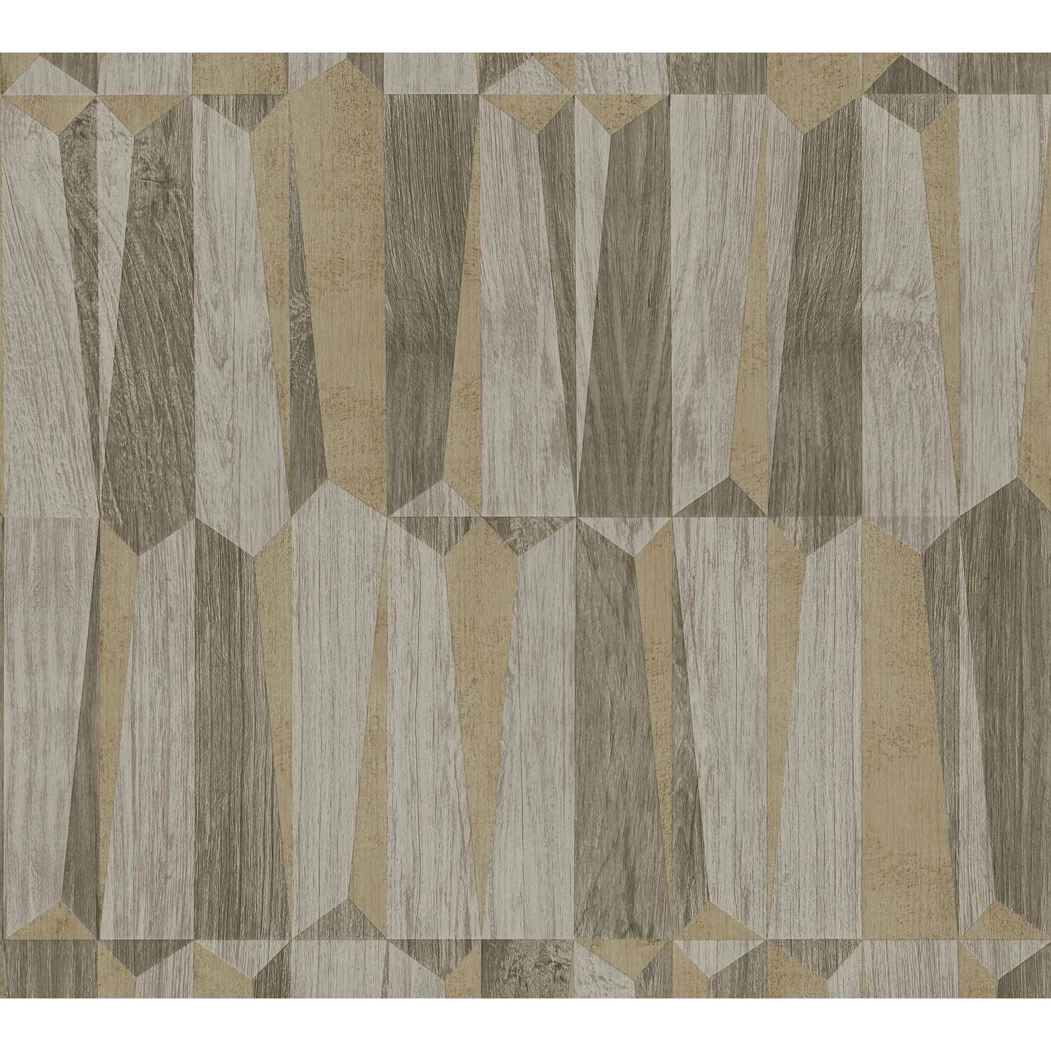 PROFHOME 387433-GU Holz Tapete Geometrisch Schimmernd Braun Gold Grau 0,53 m x 10,05 m 5,33 m2 Braun PROFHOME 387433-GU Holz Tapete Geometrisch Schimmernd Braun Gold Grau 0,53 m x 10,05 m 5,33 m2 Braun von Profhome