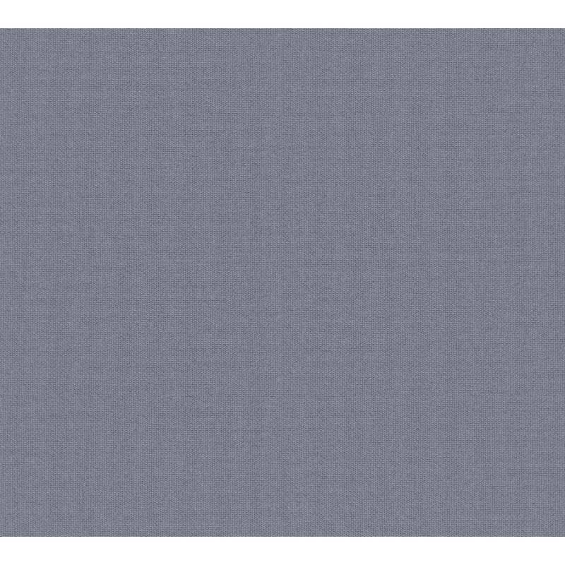 PROFHOME 387447-GU Uni Tapete Textiloptik Matt Tauben-Blau Blau-Grau 0,53 m x 10,05 m 5,33 m2 Blau von Profhome