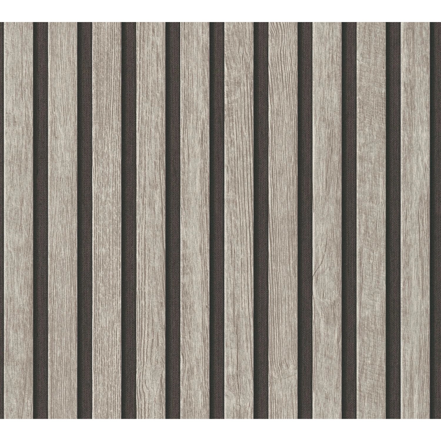 PROFHOME 391092-GU Holz Tapete Streifen Matt Grau Schwarz 0,53 m x 10,05 m 5,33 m2 Grau PROFHOME 391092-GU Holz Tapete Streifen Matt Grau Schwarz 0,53 m x 10,05 m 5,33 m2 Grau von Profhome