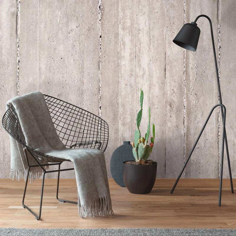 PROFHOME 392571-GU Fototapete Betonoptik Matt Grau Creme-Weiß 1,59 m x 2,8 m 0,53 m x 8,80 m 4,45 m2 Grau PROFHOME 392571-GU Fototapete Betonoptik Matt Grau Creme-Weiß 1,59 m x 2,8 m 0,53 m x 8,80 m 4,45 m2 Grau von Profhome