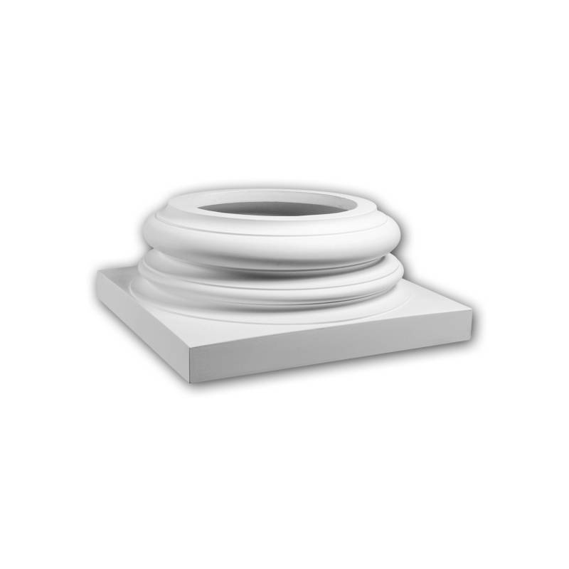 PROFHOME 413202 Vollsäulen Sockel Fassadenstuck Säule Fassaden Element 41,2 cm x 41,2 cm x 17 cm Weiß PROFHOME 413202 Vollsäulen Sockel Fassadenstuck Säule Fassaden Element 41,2 cm x 41,2 cm x 17 cm Weiß von Profhome