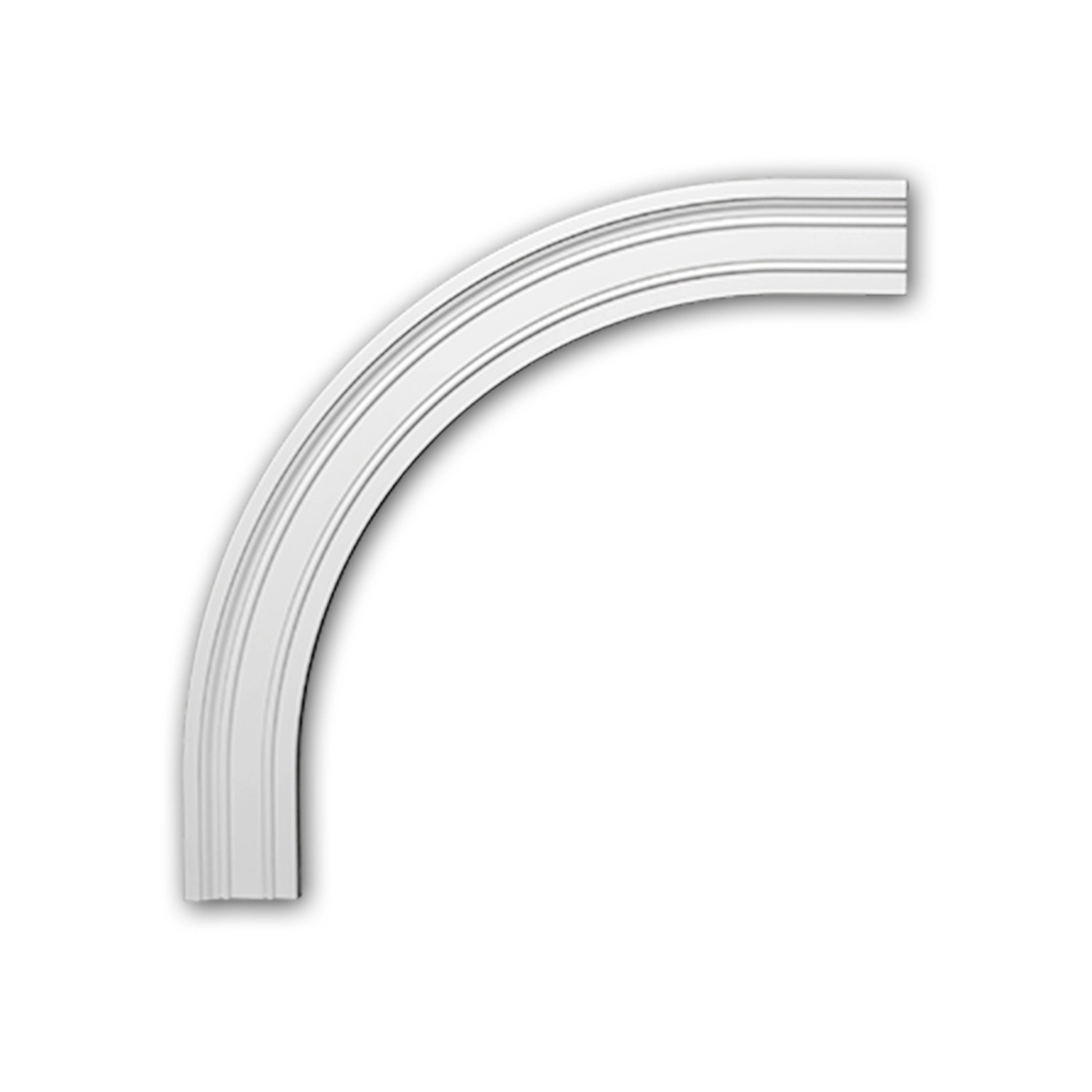 PROFHOME 487033F Flexibler Bogenrahmen Fassaden Element Fensterumrandung, 95 cm x 3,7 cm x 95 cm Weiß PROFHOME 487033F Flexibler Bogenrahmen Fassaden Element Fensterumrandung, 95 cm x 3,7 cm x 95 cm Weiß von Profhome