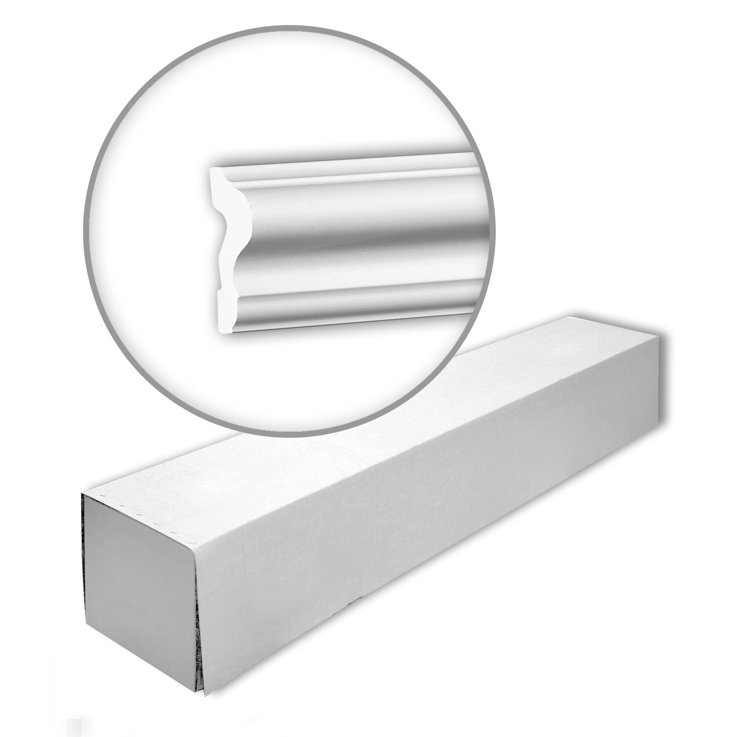 PROFHOME 651302 Wand- und Friesleisten 1 Karton Set mit 24 Zierleisten 48 m Weiß PROFHOME 651302 Wand- und Friesleisten 1 Karton Set mit 24 Zierleisten 48 m Weiß von Profhome