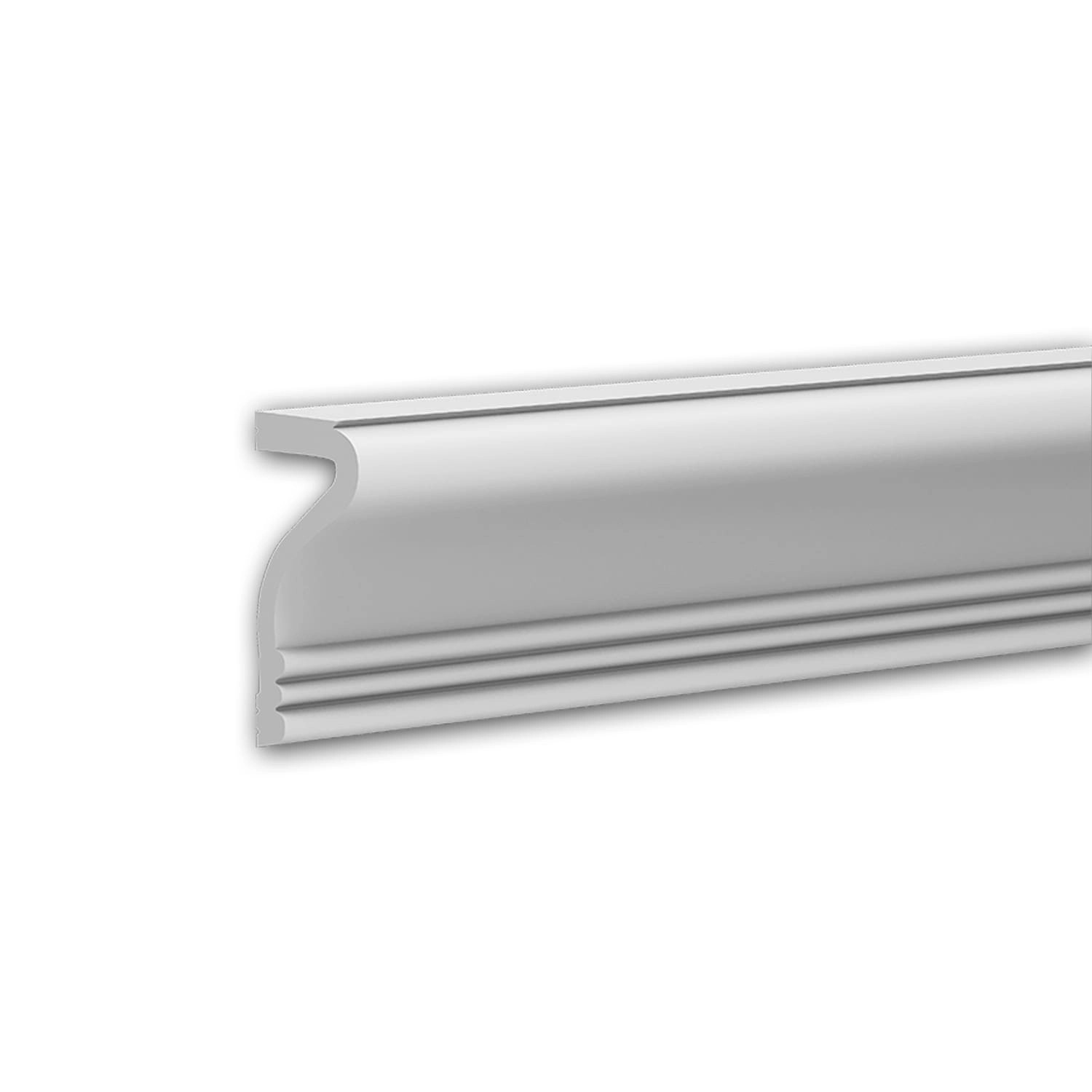 PROFHOME 651392 Wandleiste Friesleiste Zierleiste Stuckleiste 2 m 200 cm x 3,8 cm x 8,9 cm Weiß PROFHOME 651392 Wandleiste Friesleiste Zierleiste Stuckleiste 2 m 200 cm x 3,8 cm x 8,9 cm Weiß von Profhome