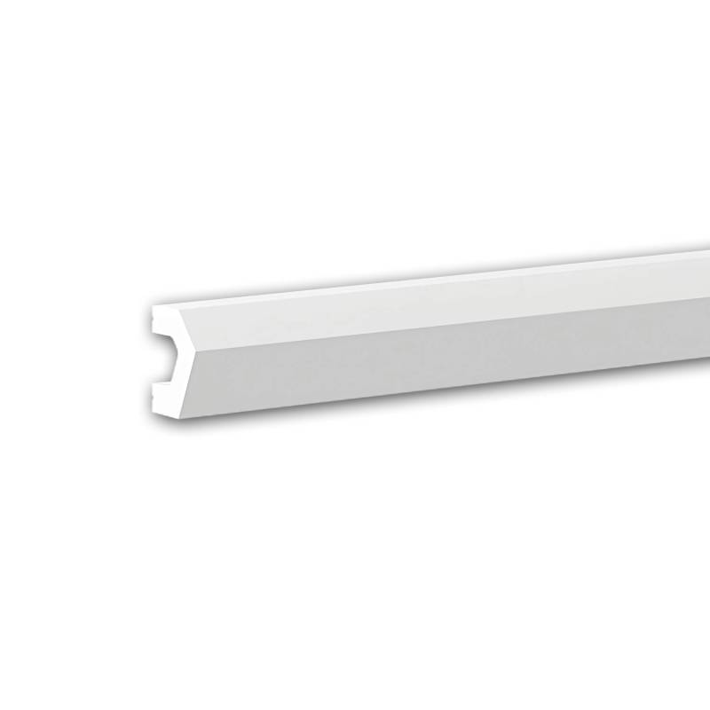 PROFHOME 651808 Wandleiste Friesleiste Zierleiste Stuckleiste 2 m 200 cm x 2,5 cm x 3 cm Weiß PROFHOME 651808 Wandleiste Friesleiste Zierleiste Stuckleiste 2 m 200 cm x 2,5 cm x 3 cm Weiß von Profhome