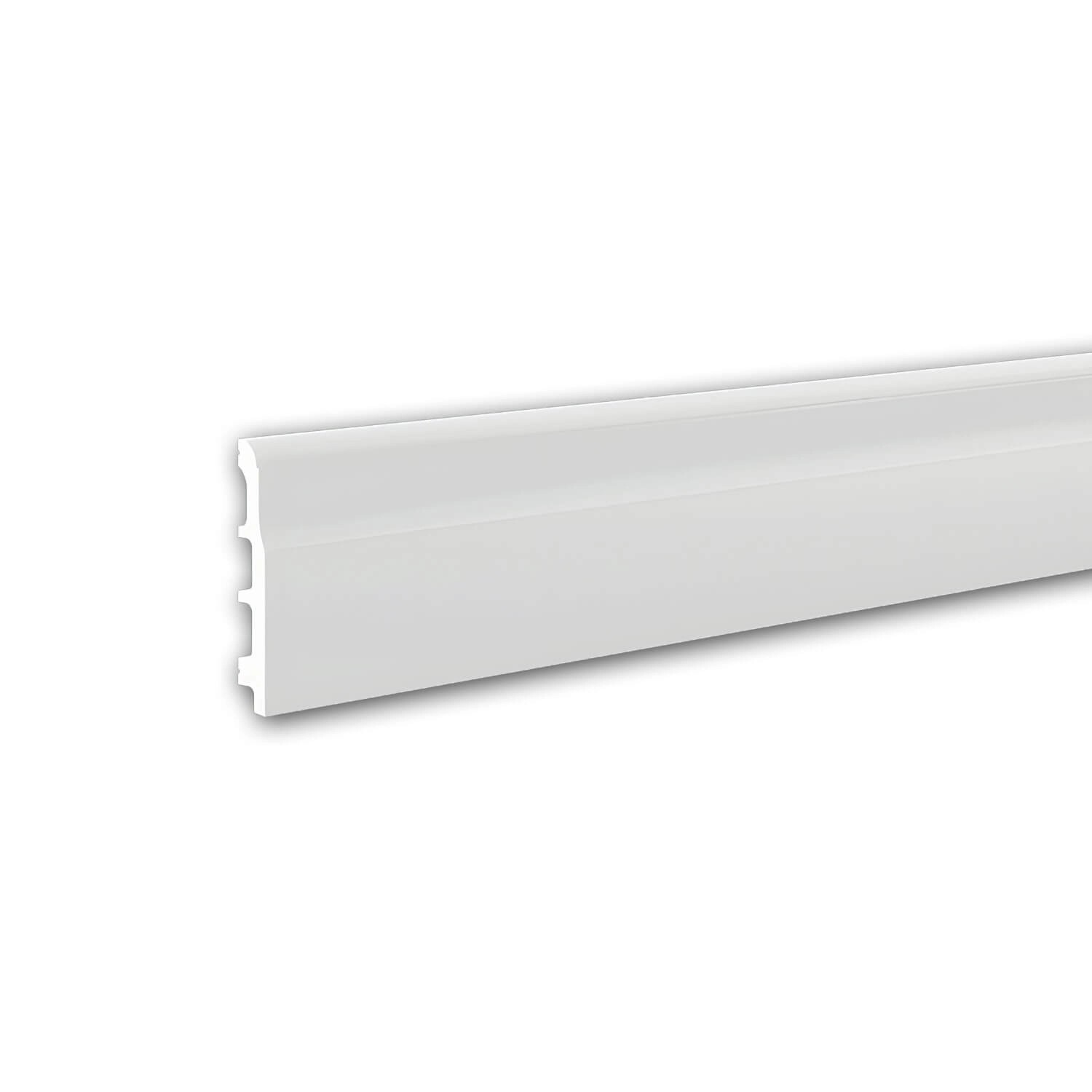 PROFHOME 653803 Sockelleiste Fußleiste Zierleiste Stuckleiste 2 m 200 cm x 1,5 cm x 10 cm Weiß PROFHOME 653803 Sockelleiste Fußleiste Zierleiste Stuckleiste 2 m 200 cm x 1,5 cm x 10 cm Weiß von Profhome