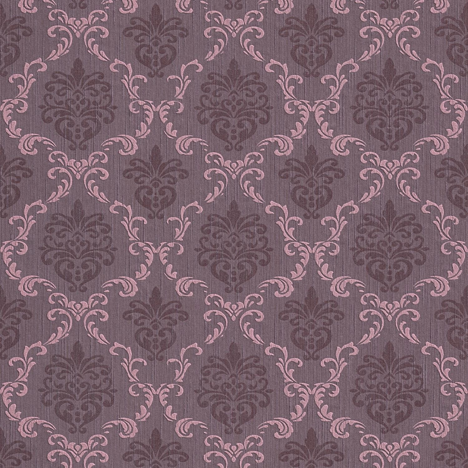 PROFHOME 956295-GU Textiloptik Tapete Barock Matt Violett 0,53 m x 10,05 m 5,33 m2 Violett PROFHOME 956295-GU Textiloptik Tapete Barock Matt Violett 0,53 m x 10,05 m 5,33 m2 Violett von Profhome