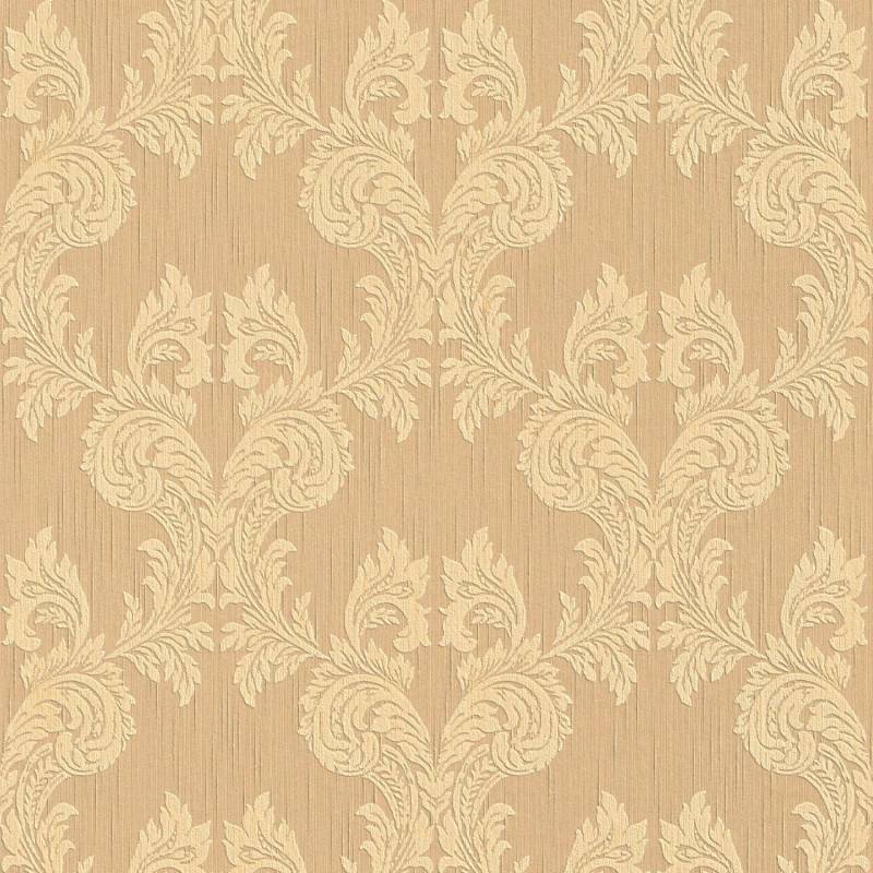 PROFHOME 956303-GU Textiloptik Tapete Barock Matt Orange Beige 0,53 m x 10,05 m 5,33 m2 Orange PROFHOME 956303-GU Textiloptik Tapete Barock Matt Orange Beige 0,53 m x 10,05 m 5,33 m2 Orange von Profhome