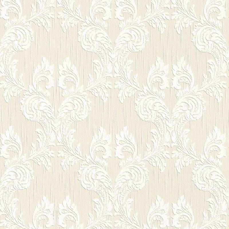 PROFHOME 956307-GU Textiloptik Tapete Barock Matt Creme Beige 0,53 m x 10,05 m 5,33 m2 Creme PROFHOME 956307-GU Textiloptik Tapete Barock Matt Creme Beige 0,53 m x 10,05 m 5,33 m2 Creme von Profhome