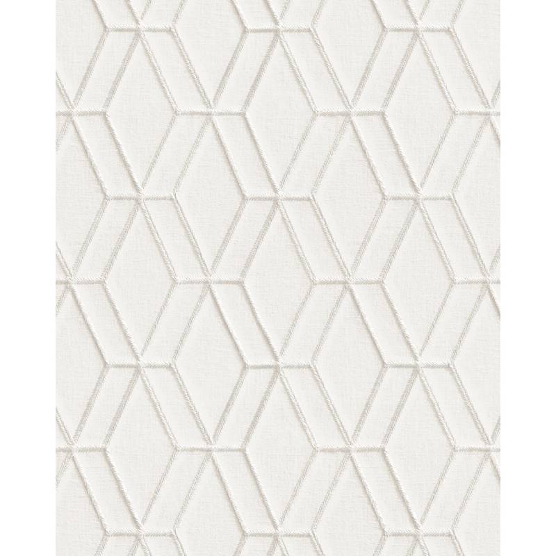 PROFHOME DE120061-DI Grafik Tapete Geometrisch glänzend Weiß Silber 0,53 m x 10,05 m 5,33 m2 Weiß PROFHOME DE120061-DI Grafik Tapete Geometrisch glänzend Weiß Silber 0,53 m x 10,05 m 5,33 m2 Weiß von Profhome