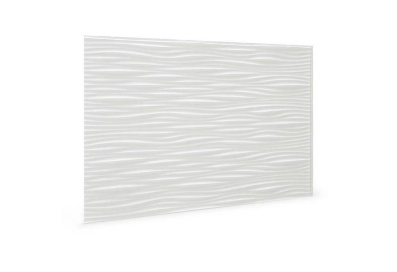 Profhome 3D Wandpaneel 704551, BxL: 61x47 cm, 0.29 qm, (Wandpaneel-Set, 6-tlg., Wandverkleidug Wilderness White) glänzend weiß von Profhome