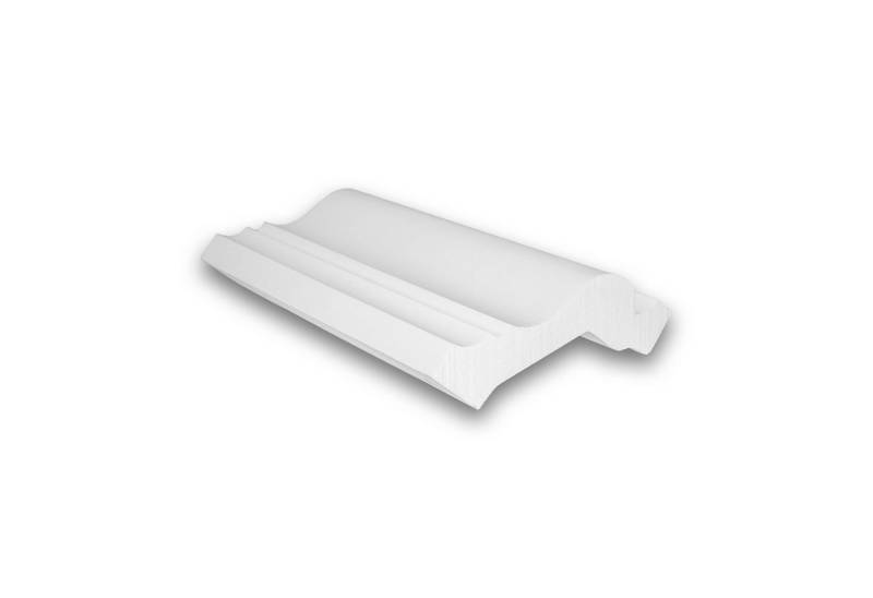 Profhome Deckenleiste 1 MUSTERSTÜCK S-150100 10 cm MUSTER der Eckleiste Zierleiste, Polyurethan Hartschaum, 1-St., 1 MUSTERSTÜCK Eckleiste Stuckleiste ca. 10 cm lang von Profhome