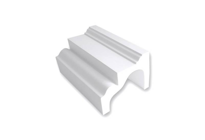 Profhome Fensterbank S-482002, 1 MUSTERSTÜCK, Produktmuster - MUSTER der Fenstersohlbank Fassadenleiste ca. 20 cm lang von Profhome