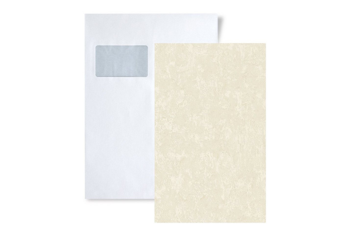 Profhome Vliestapete S-372284-GU, (1 Musterblatt, ca. A5-A4), hellbeige von Profhome