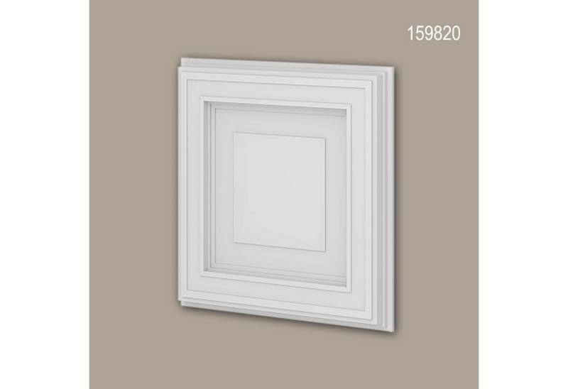 Profhome Deckenplatten 159820 3D Wandpaneel Wandvertäfelung Deckenplatte 0,25 m2, BxL: 42x500 cm, 0 qm, weiß von Profhome