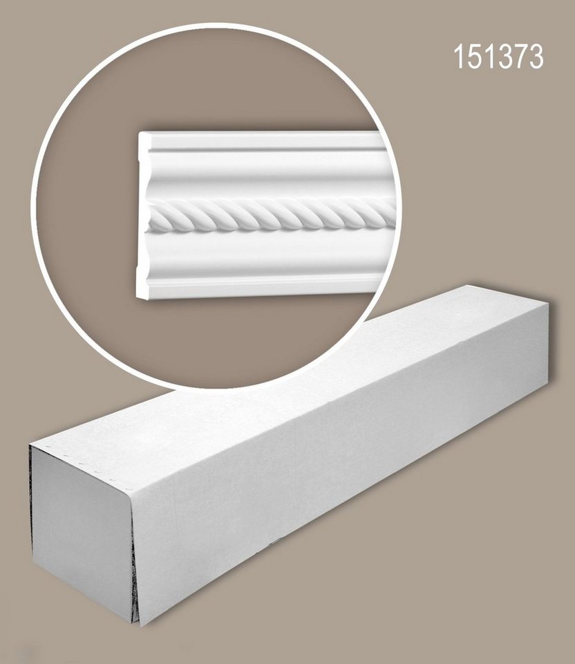 Profhome Zierleiste 151373-box, kleben, Polyurethan Hartschaum, 9-St., 1 Karton SET mit 9 Leisten Wandleisten Stuckleisten 18 m von Profhome