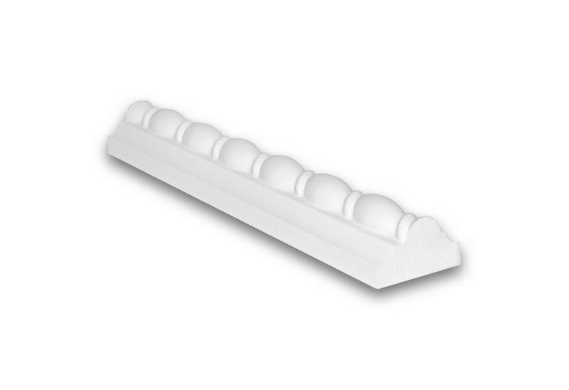 Profhome Zierleiste 1 MUSTERSTÜCK S-151353 10 cm MUSTER der Wandleiste Zierleiste, Polyurethan Hartschaum, 1-St., 1 MUSTERSTÜCK Wandleiste Stuckleiste ca. 10 cm lang von Profhome