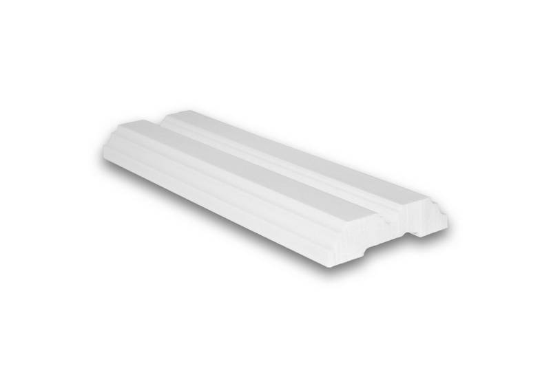 Profhome Zierleiste 151357 Wand- und Friesleiste Stuckleiste Zierleiste Friesleiste 2 m, kleben, Polyurethan Hartschaum, 1-St., Wandleiste Stuckleiste Profilleiste 2 Meter von Profhome