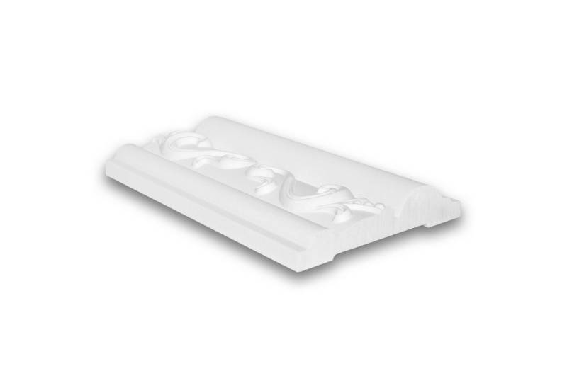 Profhome Zierleiste 1 MUSTERSTÜCK S-151358 10 cm MUSTER der Wandleiste Zierleiste, Polyurethan Hartschaum, 1-St., 1 MUSTERSTÜCK Wandleiste Stuckleiste ca. 10 cm lang von Profhome